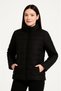 Bomber Mont Jacket – Water Repellent Fabric, Quilted Lining, Zipper Closure, Winter Season - Black - 3