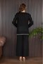 Women's Shepherd Stitch Detailed Cardigan Double Set - 4