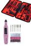 Electric Manicure Pedicure Kit Set of Two 17 Pieces Nail Care Callus Removal Nail Styling