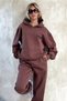 Brown Fetch Series 6 Tracksuit Set - Printed Oversize Hoodie - 3