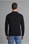 Standard Fit Half Zip Long Sleeve Polo Neck Knitwear Sweater H7182Ax26Au - 4