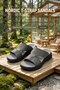 Wide Fit Leather Slides Soft Lining Design - 2