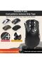 مجموعة واحدة تتضمن 4 أنماط مختلفة رائعة من شريط التثبيت متوافق مع Razer viper v3 pro Grip ta - 3