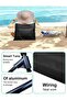 Lightweight Beach Chair, Portable Adjustable Foldable Breathable Camping Chair,Patio Lawn Quad Chair with Back Support for Outdoor Travel Picnic Hiking Support - 4