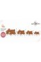 Eta Teddy Bear Pattern Modern Woven Base Decorative Carpet Eta4293 - 5