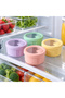 150ml 100% Platinum Silicone Round Storage Container, Clear Window Lid, Bpa Free, Microwave Freezer Safe, Reusable Food Container - 5