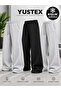 3-Piece Winter Set with Inner Lining (Grey+Black+Grey) 3-Piece Tracksuits to Come - Loose Fit Oversize Style with Side Pockets