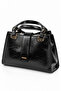 Kristebell Imported Soft Saya Black Women's Shoulder Bag Kb0005