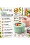 150ml 100% Platinum Silicone Round Storage Container, Clear Window Lid, Bpa Free, Microwave Freezer Safe, Reusable Food Container - 3