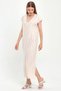 SLIT V-NECK DRESS (B23-229)
