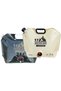 2-Pack 2.1Gallo,8L Collapsible Camping Water Tank with Tap,BPA Free Food Grade PET Portable Outdoor Water Storage Bag for Hiking,Travel