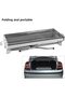 Large Charcoal Grill BBQ with Stand Stainless Steel, Outdoor Barbecue Grill Folding Portable BBQ Tool for Camping Hiking Picnics and Backyard Cooking, Ideal for 5–10 People, 73x71cm - 8