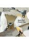 صدرية تكتيكية لمنع سحب الكلاب الكبيرة، صدرية مولي مقاومة للهروب مع مجموعة المقود، صدريات قابلة للتعد - 5