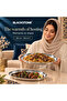 Stainless Steel Deep Oval Serving Tray 528.88*15%0cm, Stackable Food Serving Platters, Dishwasher Safe, Silver, Set of 2 - 5