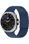 Silicone Magnetic Strap Compatible with Samsung Galaxy Watch 9/8 40mm/44mm, Galaxy Watch 8 Classic 46mm, Soft Magnetic Replacement Band, Adjustable Sport Wristband for Men & Women
