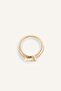 Stoned Geometric Formed Women's Ring I8772Axns - 3
