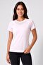 Women Slim Fit Short Sleeve Training T-Shirt, Light Lilac
