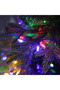 Dual Color Prelit Slim Artificial Christmas Tree, Timer & 9 Light Modes, Fire Resistant Hinged Xmas Tree with Metal Stand, Indoor Home Decoration, Sizes:120cm/150cm/180cm/210cm/240cm/300cm - 3