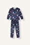 Patterned Velvet 2-Piece Pajama Set for Boys I3447A826Cw - 7