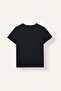 Fitted Crew Neck Stone Printed Ribbed Short Sleeve T-Shirt I9347Ax26Au - 4