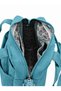 Women's Multi-Pocket Zippered Daily Shoulder Bag – Turquoise 4200 - 7
