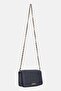 Women Brand Logo Cross Body Bag, Black - 3