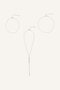 Women's 3-Piece Necklace H3609Axns