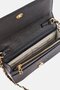 Women Brand Logo Cross Body Bag, Black - 2