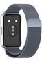 Metal Magnetic Watch Strap Compatible with HUAWEI Band 11/Band 11 Pro, Stainless Steel Mesh Milanese Loop Replacement Wristband, Adjustable Magnetic Clasp Bracelet for Men & Women - 2