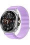20mm Nylon Loop Sport Band Compatible with Samsung Galaxy Watch 9/8 40mm/44mm, Soft Adjustable Replacement Strap for Galaxy Watch 8 Classic 46mm Wristband for Men & Women