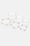 3 Pieces Round Food Container, White - 2