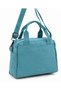 Women's Multi-Pocket Zippered Daily Shoulder Bag – Turquoise 4200 - 8