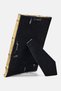 Mini Bamboo Rectangular Photo Frame, Gold - 2