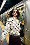 Polka Dot Bomber Jacket - 3