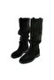 Rosario Black Suede Bellows Women's Boots - 6