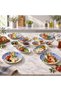Orange Detailed 12-Piece Breakfast Set for 4 People 55501