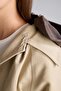Regular Fit Hooded Belted Twill Trench Coat H3952Ax26Wn - 4