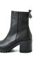 Casares Black Leather Women's Boots - 4