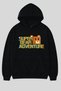 Super Bear Adventure Printed Children's Hooded Sweatshirt - 2