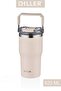 Mlh9168 Thermos with Top Handle 620ml Ecru