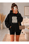 Unisex Hooded 3 Thread Cotton Sweatshirt with Mixed Prints