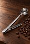 Clip-On Coffee Scale 10 ml – Package Sealer with Spring-Loaded Stainless Steel Spoon - 8