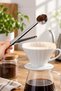 Clip-On Coffee Scale 10 ml – Package Sealer with Spring-Loaded Stainless Steel Spoon - 5