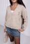 Heart Embroidered Cardigan - 2