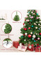 Artificial Christmas Tree 1.2M/1.5M/1.8M/2.1M/2.4M/3M Xmas Tree With Sturdy Metal Stand Easy Assembly Artificial PVC Christmas Tree For for Home, Office, Party,New Year Christmas Decoration - 6