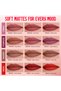 Read My Lips Soft Matte Lipstick - Rich Pigment, Vitamin E & Jojoba Oil - 8