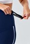 Wide Leg High Adjustable Waist Flexible Recovery Maternity Leggings - 7