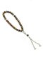 Tiger's Eye Stone 33-Piece Prayer Beads Gift Boxed 10 mm Sphere Cut - 6