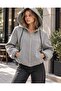 New Season Premium Quality Hooded Zippered Scuba Women's Jacket - 5
