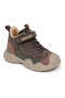 Pp-1388 2124 Booties for Boys, Brown Lace-Up Casual Sports Boots Shoes - 2